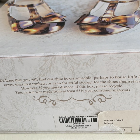 Joyfolie | Vivian T-Strap Maryjanes in Tortoise | 12T - Picture 16 of 16